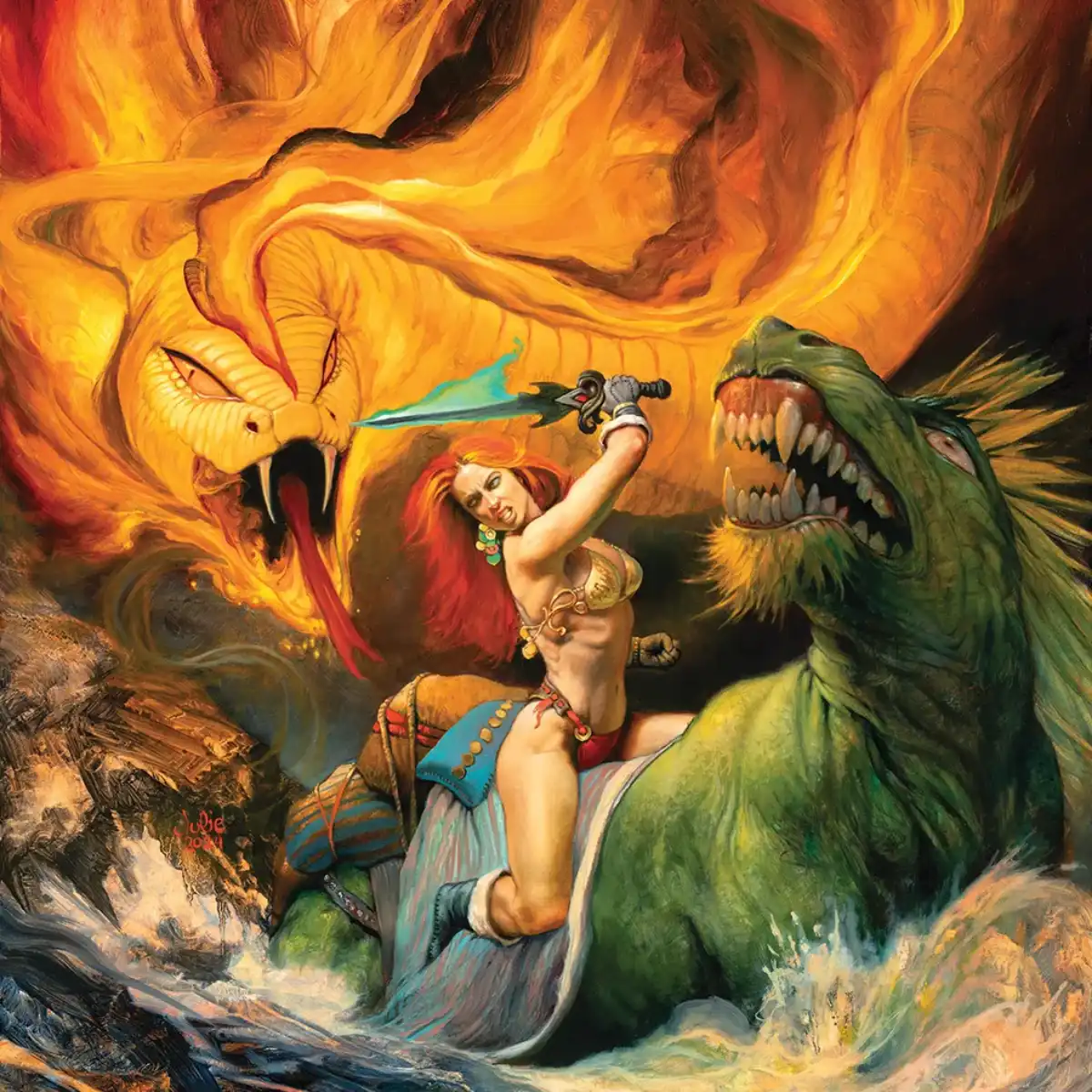 Fire Snake Sneak Attack
